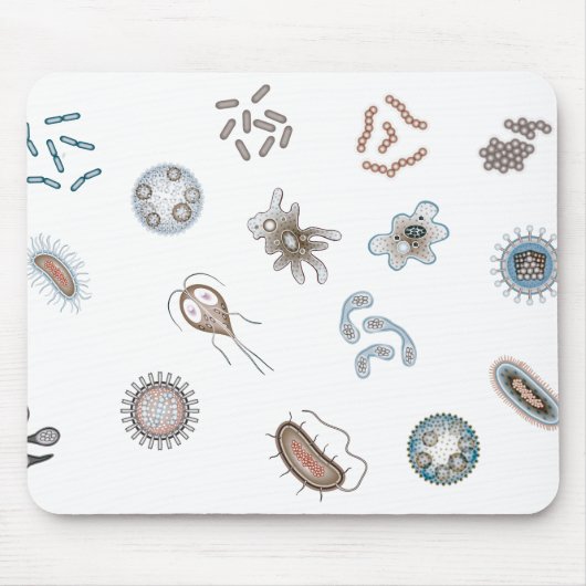 MousePad - microbiologia - Biomedicina Muismat (Voorkant)