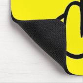 Mousepad Misbruik is kwaad Muismat (Hoek)
