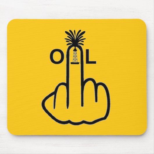 Mousepad-misdaad is crimineel muismat (Voorkant)