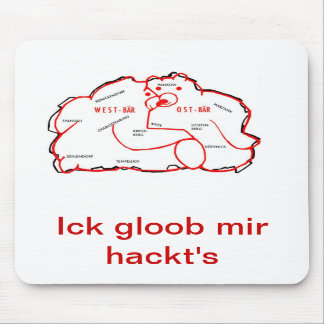 Mousepad mit Berlin Motiv Muismat