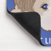 Mousepad moet luiken/Furry Baby Muismat (Hoek)