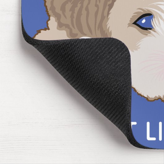 Mousepad moet luiken/Furry Baby Muismat (Hoek)