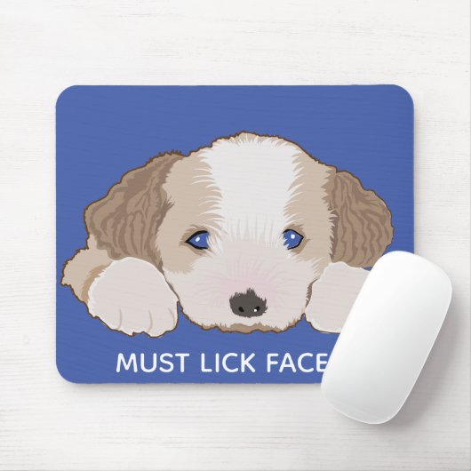 Mousepad moet luiken/Furry Baby Muismat (Met muis)