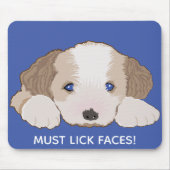 Mousepad moet luiken/Furry Baby Muismat (Voorkant)