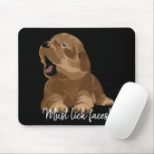 Mousepad moet naar links of naar fest puppy muismat (Met muis)