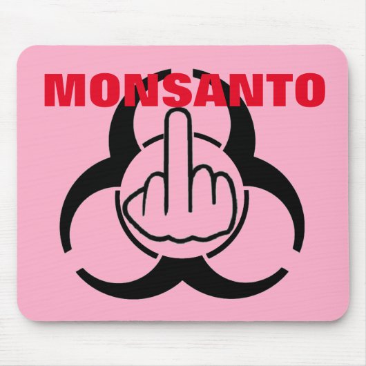 Mousepad Monsanto Bio Hazard Flip Muismat (Voorkant)