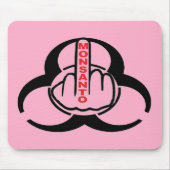 Mousepad Monsanto Bio Hazard Flip Muismat (Voorkant)