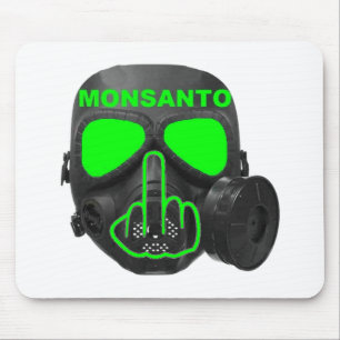 Mousepad Monsanto Gas Mask Flip Muismat