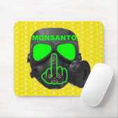 Mousepad Monsanto Gas Mask Flip Muismat (Met muis)