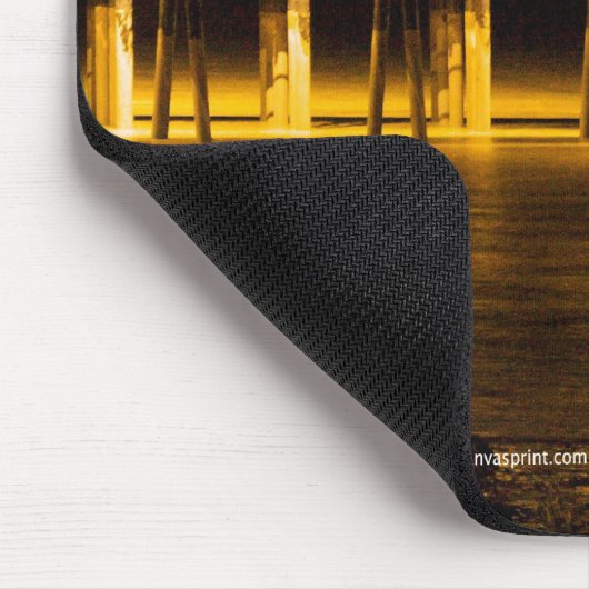 Mousepad - Moonlit Pier Muismat (Hoek)
