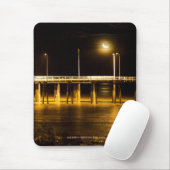 Mousepad - Moonlit Pier Muismat (Met muis)