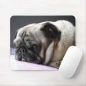 Mousepad Mops Carlin Pug Muismat (Met muis)