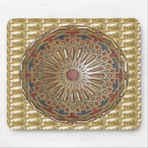 Mousepad Morrocon Beauty over Gold Muismat