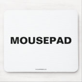 MOUSEPAD Mousepad Muismat (Voorkant)