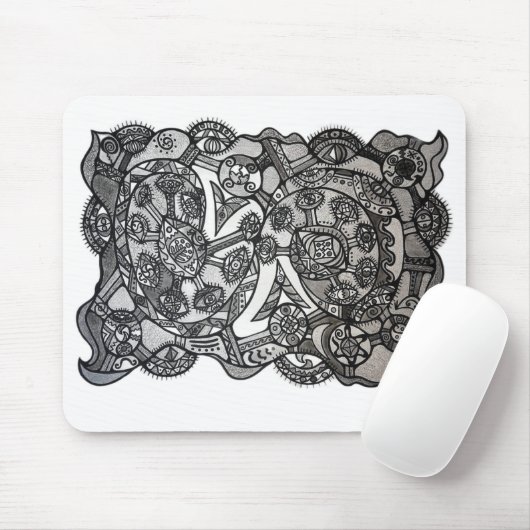 Mousepad Muismat (Met muis)