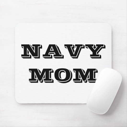 Mousepad Navy mama Muismat (Met muis)