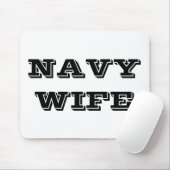 Mousepad Navy Wife Muismat (Met muis)