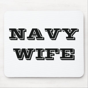 Mousepad Navy Wife Muismat