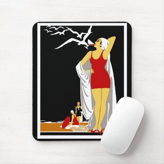 Mousepad  New York Red Bathers Muismat (Met muis)