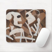 Mousepad "Nog steeds luisteren" Muismat (Met muis)