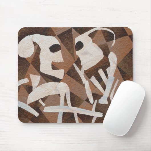 Mousepad "Nog steeds luisteren" Muismat (Met muis)
