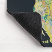 Mousepad / Noord-Amerikaans continent Muismat (Hoek)