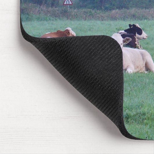 Mousepad of Mousemat - Koeien in kleur Muismat (Hoek)