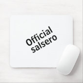 Mousepad officiële salsero muismat (Met muis)