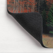 Mousepad Oktober Forest Red Green Muismat (Hoek)