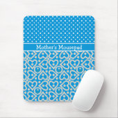 Mousepad om te personaliseren: Polkas Daisy Chains Muismat (Met muis)