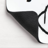 Mousepad onrecht is slecht muismat (Hoek)