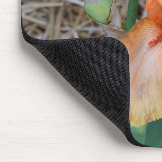 Mousepad - Oranje Iris Muismat (Hoek)