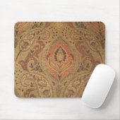 Mousepad — Oranje verbinding Muismat (Met muis)
