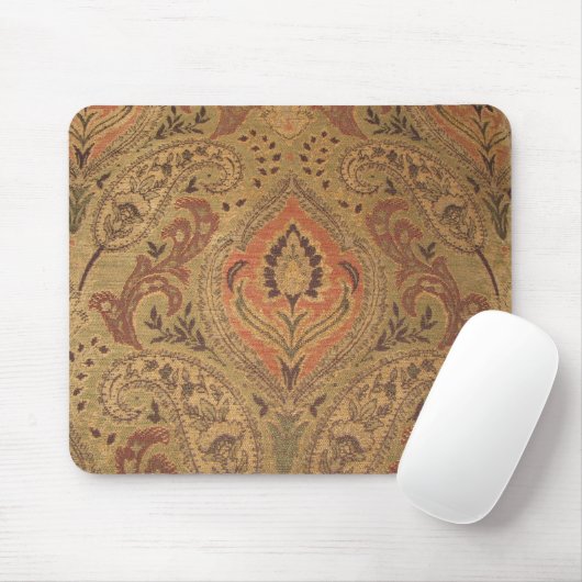 Mousepad — Oranje verbinding Muismat (Met muis)