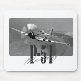 Mousepad P-51 Mustang Muismat