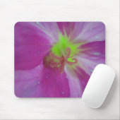 Mousepad paarse bloemmidden muismat (Met muis)