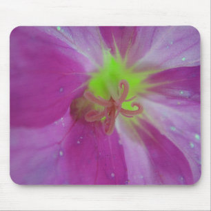Mousepad paarse bloemmidden muismat