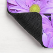 Mousepad, "Paarse Daisies" Muismat (Hoek)