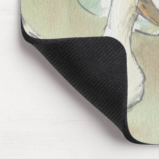 Mousepad "Paris/Duck Parc" Sketch Waterverf" Muismat (Hoek)