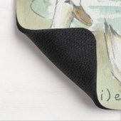 Mousepad "Paris/Parc Sketch Waterverf" Muismat (Hoek)