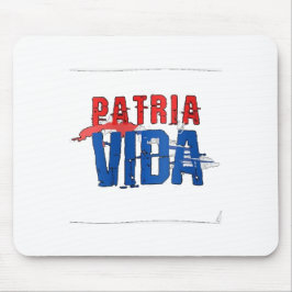 Mousepad Patria y vida Muismat