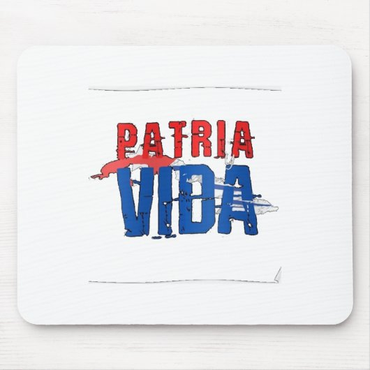 Mousepad Patria y vida Muismat (Voorkant)