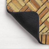 Mousepad - Patterned Brick Wall Muismat (Hoek)