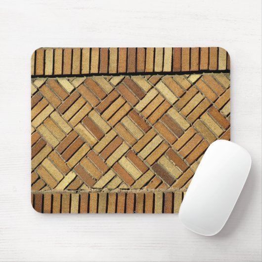 Mousepad - Patterned Brick Wall Muismat (Met muis)