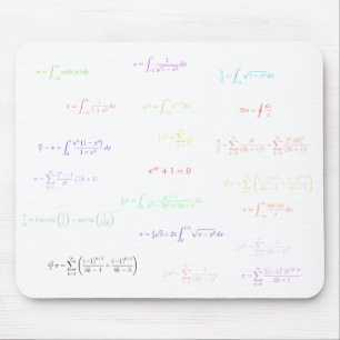 Mousepad - pi-vertegenwoordigingen muismat