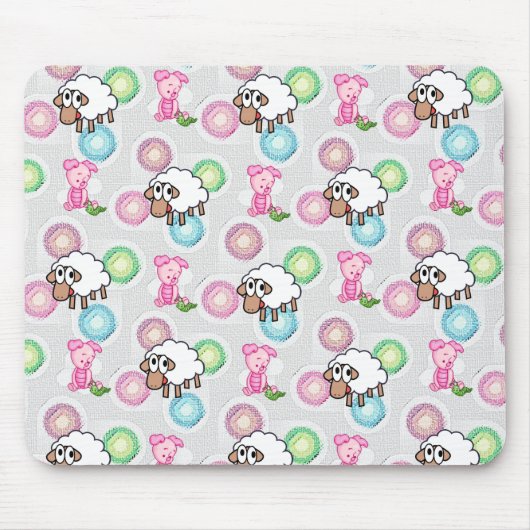 Mousepad Pig Muismat (Voorkant)