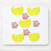 Mousepad Pig Muismat (Voorkant)