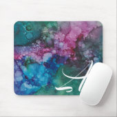 Mousepad "Pinks & Blue Inkblot" Muismat (Met muis)