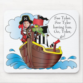 Mousepad "Pirate Ship" Personaliseren Muismat