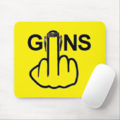 Mousepad Pistolen Flip Muismat (Met muis)